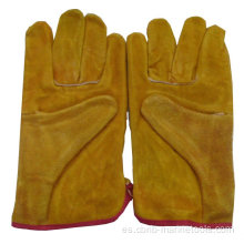 Piel de becerro guantes de trabajo